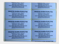 Frosted Bubblegum Marshmallow Sprinklez Mylar Bag 4 Grams (Label & Authenticity Stickers Included)